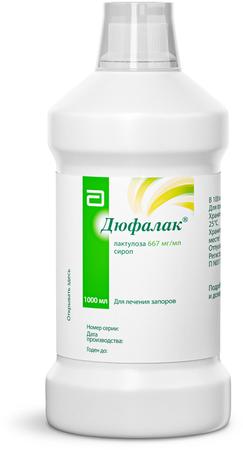 Фото Слабительное Дюфалак, сироп, 1000 мл
