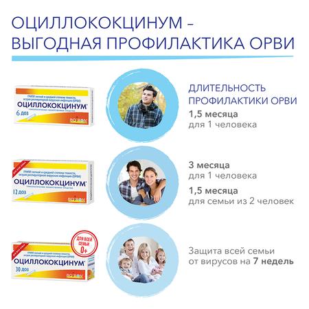 Фото Оциллококцинум, гранулы гомеопатические 1 г, 30 шт.