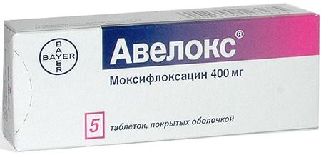 Фото Авелокс, таблетки покрыт. плен. об. 400 мг, 5 шт.