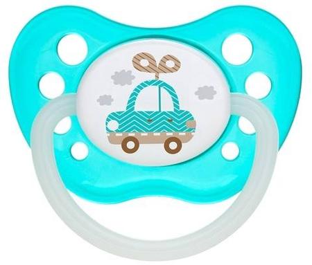 Фото Пустышка анатомическая латексная Toys (6-18 месяцев)