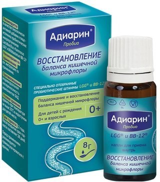 Фото Адиарин Пробио, капли, 8 г