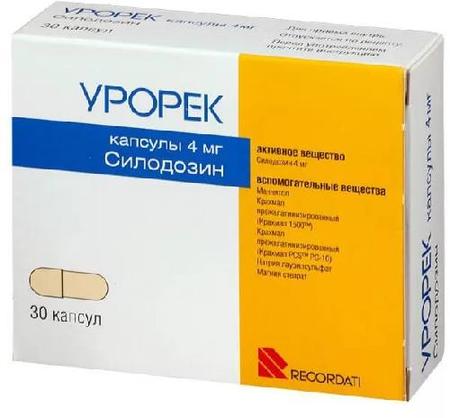 Фото Урорек, капсулы 4 мг, 30 шт.