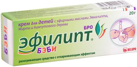 Фото Эфилипт Бро Бэби, крем для детей, 40 г