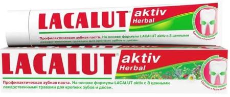 Фото Лакалют Актив Хербал, зубная паста, 50 мл