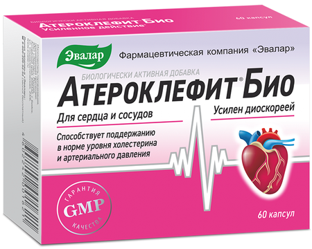 Фото Атероклефит БИО, капсулы, 30 шт.