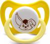 Фото Мама Тама Тама-Тама, соска-пустышка анатомическая силиконовая (6мес+, желтый), 1 шт.