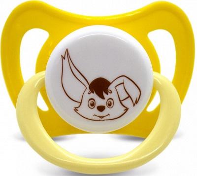 Фото Мама Тама Тама-Тама, соска-пустышка анатомическая силиконовая (6мес+, желтый), 1 шт.
