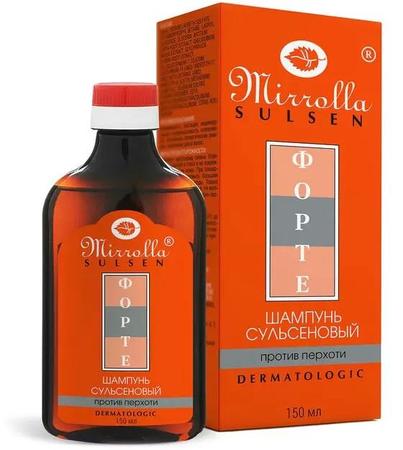 Фото Mirrolla Сульсен Форте, шампунь с кетоконазолом, 150 мл