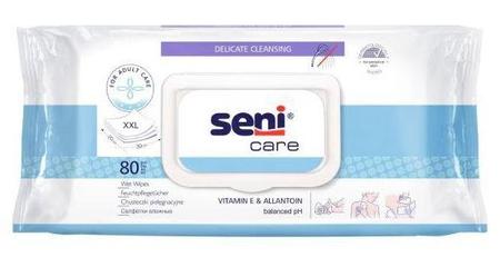 Фото Seni Care, влажные салфетки с витамином Е, 80 шт.
