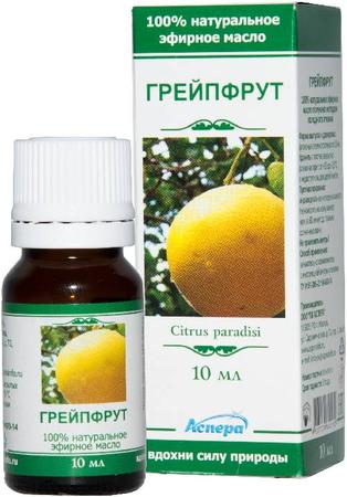 Фото Грейпфрут, масло эфирное (Аспера), 10 мл