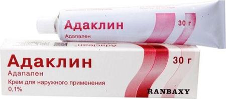 Фото Адаклин, крем 0.1%, 30 г