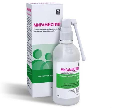Фото Мирамистин, раствор 0.01%, 150 мл