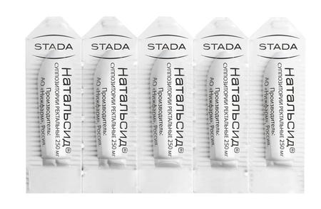 Фото Натальсид, суппозитории ректальные 250 мг, 10 шт.