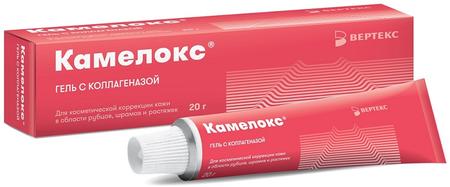 Фото Камелокс, гель (с коллагеназой), 20 г