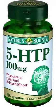 Фото Nature'S Bounty 5-гидрокситриптофан, капсулы 100 мг, 60 шт.