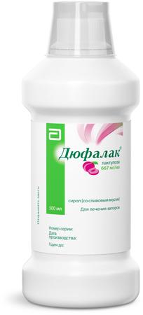 Фото Слабительное Дюфалак, сироп со вкусом сливы, 500 мл