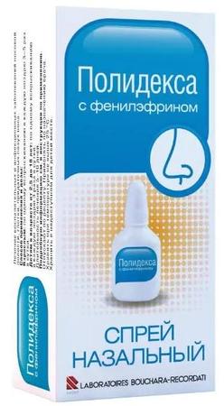 Фото Полидекса с фенилэфрином, спрей, 15 мл