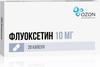 Фото Флуоксетин, капсулы 10 мг, 20 шт.