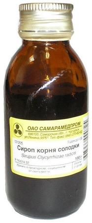 Фото Солодки корня сироп, 100 г