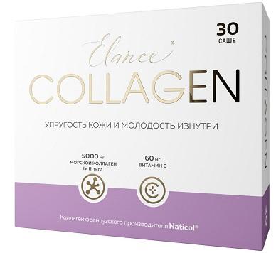 Фото Эланс Коллаген, порошок, саше, 30 шт.