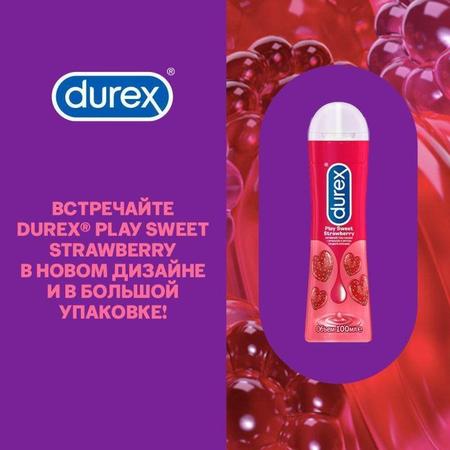 Фото Дюрекс Play Sweet Strawberry, гель-смазка, 100 мл Фото Дюрекс Play Sweet Strawberry, гель-смазка, 100 мл