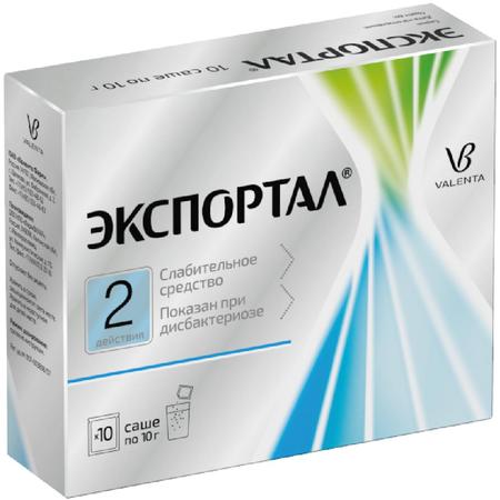 Фото Экспортал, порошок, пакетики 10 г, 10 шт.