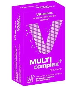 Фото VitUmnus, витаминно-минеральный комплекс, таблетки, 60 шт.