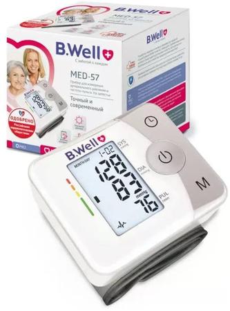 Фото Тонометр B.Well MED-57 на запястье