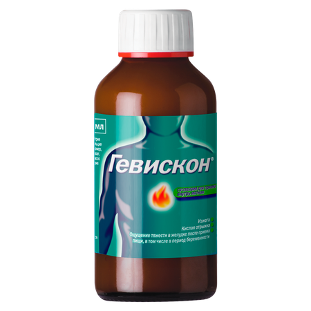 Фото Гевискон, суспензия (мята), 150 мл