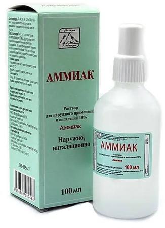 Фото Аммиак, раствор 10%, 100 мл Фото Аммиак, раствор 10%, 100 мл