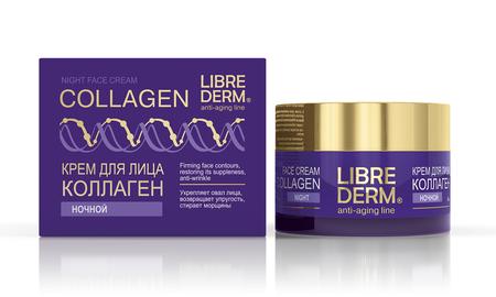 Фото Либридерм Коллаген, ночной крем для восстановления упругости, 50 мл