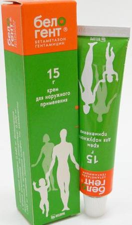 Фото Белогент, крем, 15 г
