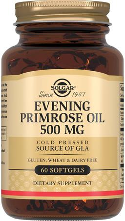 Фото Солгар Масло примулы вечерней, капсулы 500 мг, 60 шт.