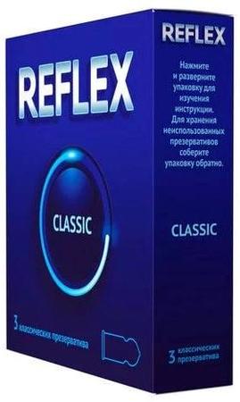 Фото Reflex Classic презервативы в смазке х3