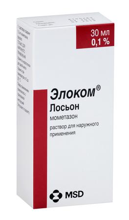 Фото Элоком Лосьон, раствор 0.1%, 30 мл Фото Элоком Лосьон, раствор 0.1%, 30 мл
