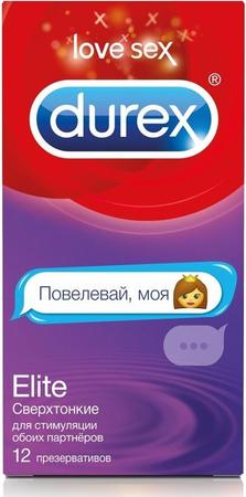 Фото Презервативы Дюрекс Элит сверхтонкие, 12 шт.