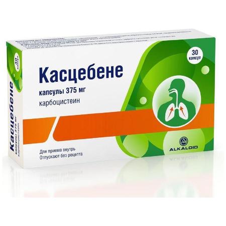 Фото Касцебене, капсулы 375 мг, 30 шт.