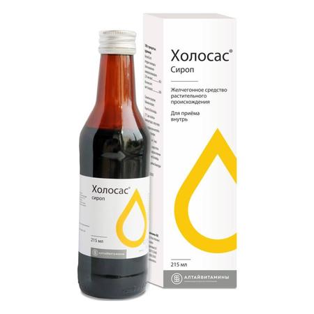 Фото Холосас, сироп 215 мл, 1 шт.