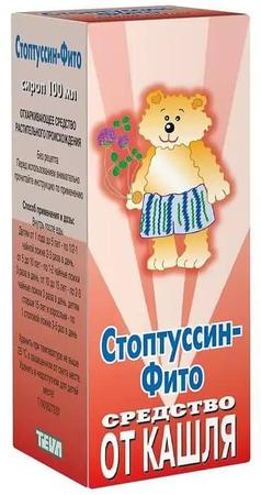 Фото Стоптуссин-Фито, сироп, 100 мл