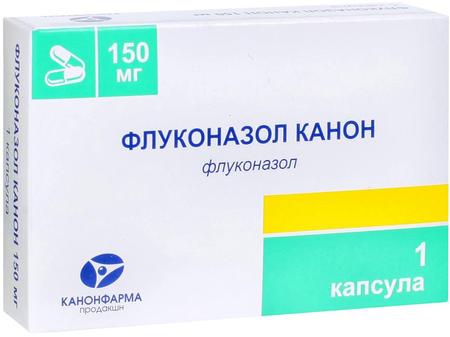 Фото Флуконазол Канон, капсулы 150 мг, 1 шт.