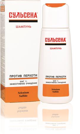 Фото Сульсена, шампунь от перхоти, 150 мл