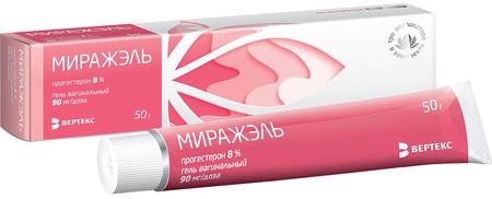 Фото Миражэль, гель вагинальный 90 мг/доза, 50 г (с аппликатором)