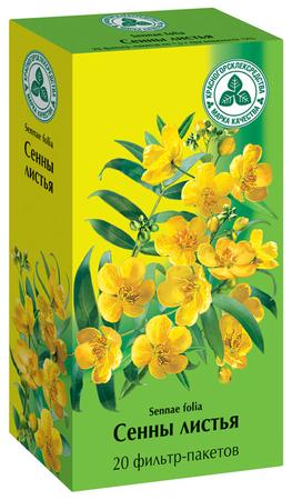 Фото Сенны листья, пакетики 1.5 г, 20 шт.