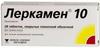 Фото Леркамен 10, таблетки покрыт. плен. об. 10 мг, 28 шт.