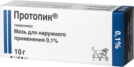 Фото Протопик, мазь 0.1%, 10 г
