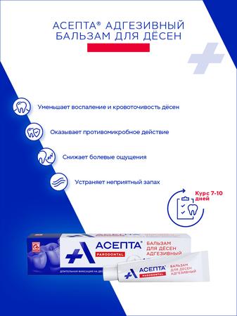 Фото Асепта, бальзам для десен адгезивный, 10 г
