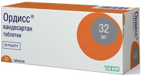 Фото Ордисс, таблетки 32 мг, 30 шт.