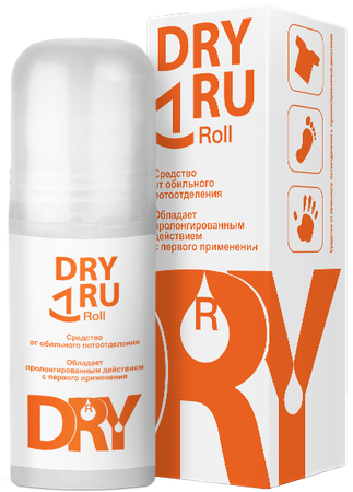 Фото ДрайРу Roll, ролик, 50 мл Фото ДрайРу Roll, ролик, 50 мл
