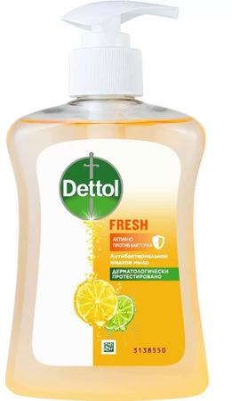 Фото Деттол, антибактериальное жидкое мыло с ароматом грейпфрута, 250 мл