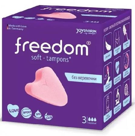 Фото Freedom Normal, тампоны, 3 шт.